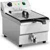 Image de Elektrische friteuse - 16 liter - 6.000 W - 400 V - aftapkraan - koude zone - Royal Catering