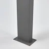Image de Lucande - Padverlichting, zuillampen - 1licht - aluminium, kunststof - H: 100 cm - grafietgrijs, wit - Inclusief lichtbron