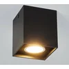 Image de Arcchio - plafondlamp - 1licht - Aluminium - H: 9.5 cm - GU10 - zwart