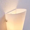 Image de Lindby - wandlamp - 1licht - metaal, glas - H: 28 cm - E27 - gematteerd