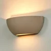 Image de Lindby - Wandlamp - 1licht - beton, metaal - H: 9.5 cm - E14 - grijs