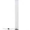 Image de Lindby - vloerlamp - 2lichts - Stof, metaal - H: 120 cm - E27 - wit, chroom
