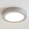 Image de Arcchio - Plafondlamp badkamer - 1licht - kunststof - H: 3.9 cm - zilver, wit - Inclusief lichtbron