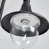 Image de Lindby - Wandlamp buiten - 1licht - Aluminium, polycarbonaat - H: 44.2 cm - E27 - antiekzwart, helder