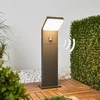 Image de Arcchio - Padverlichting, zuillampen - 1licht - aluminium, polycarbonaat - H: 60 cm - donkergrijs, wit - Inclusief lichtbron