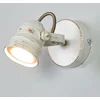 Image de Lindby - wandlamp - 1licht - Metaal - H: 9.5 cm - GU10 - wit