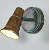 Image de Lindby - buitenspot - 1licht - metaal - H: 10.5 cm - E14 - kopergroen