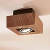 Image de Arcchio - buitenspot - 1licht - Metaal, aluminium - H: 8.5 cm - GU10 - licht hout