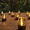 Image de Lindby - Solar buitenverlichting - 10lichts - Roestvrij staal, kunststof - H: 8.8 cm - roestvrij staal, helder - Inclusief lichtbronnen