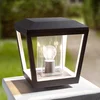 Image de Lucande - Sokkellamp - 1licht - Gegoten aluminium, polycarbonaat - H: 26 cm - E27 - donkergrijs
