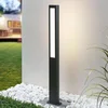 Image de Lucande - LED buitenlamp - 2 lichts - drukgegoten aluminium, acryl - H: 100 cm - antraciet, wit - Inclusief lichtbronnen