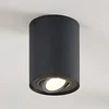 Image de Arcchio - plafondlamp - 1licht - Metaal, aluminium - H: 12.5 cm - GU10 - antraciet
