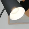 Image de Lindby - vloerlamp - 1licht - Metaal - H: 156 cm - E27 - zwart