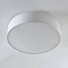 Image de Lindby - plafondlamp - 3lichts - stof, metaal - H: 15 cm - E27 - wit