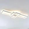 Image de Lindby - LED plafondlamp- met dimmer - 1licht - aluminium - H: 8.5 cm - wit - Inclusief lichtbron