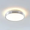 Image de Lindby - LED plafondlamp - 1licht - Aluminium, acryl - H: 9 cm - aluminium, wit - Inclusief lichtbron