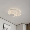 Image de Lindby - LED plafondlamp- met dimmer - 1licht - Aluminium - H: 6 cm - Aluminium - Inclusief lichtbron