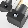 Image de Lindby - Wandlampen buiten - 1licht - Roestvrij staal, polycarbonaat - H: 25 cm - E27 - donkergrijs, helder