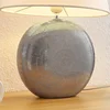 Image de Lindby - Tafellamp - 1licht - Stof, keramiek - H: 48.5 cm - E27 - wit, zilver