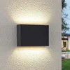 Image de Lindby - LED wandlamp buiten - 2lichts - ABS, polycarbonaat - H: 12.5 cm - donkergrijs (RAL 7024) - Inclusief lichtbronnen