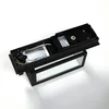 Image de Lucande - LED wandlamp buiten - 1licht - Aluminium, kunststof - H: 38 cm - donkergrijs - Inclusief lichtbron