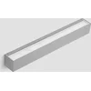 Image de Lucande - LED wandlamp buiten - 1licht - Aluminium, glas - H: 6 cm - zilver - Inclusief lichtbron