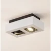 Image de Arcchio - buitenspot - 2lichts - Aluminium - H: 8.5 cm - GU10 - wit