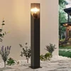 Image de Lucande - Tuinpad verlichting - 1licht - Aluminium, polycarbonaat - H: 80 cm - E27 - antraciet, helder