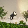 Image de Lindby - Buitenspots - 1licht - aluminium, glas - H: 31.5 cm - GU10 - donkergrijs