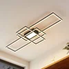 Image de Lindby - LED plafondlamp- met dimmer - 1licht - Staal - H: 6.5 cm - antraciet - Inclusief lichtbron
