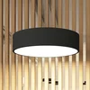 Image de Arcchio - Hanglampen - 1licht - Metaal, acryl - H: 10 cm - zwart, wit - Inclusief lichtbron