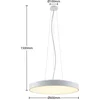 Image de Arcchio - Hanglampen - 1licht - Aluminium, acryl - H: 9 cm - wit - Inclusief lichtbron