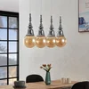 Image de Lucande - hanglamp - 4lichts - ijzer - E27 - chroom