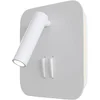 Image de Maytoni wandlamp IOS 176 met kantelbare spot   wit, aluminium