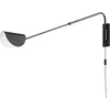 Image de Maytoni - Wandlamp Mollis Zwart 105 cm