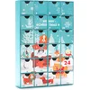 Image de BRUBAKER Dogs Adventskalender voor het vinden - DIY Christmas Kalender voor traktaties, snacks, verfijningen voor de vier -pootjes vriend, vrienden of familie - huisdierenkalender met 24 paar