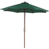 Image de BELIANI TOSCANA - Parasol - Donkergroen - 270 cm - Polyester