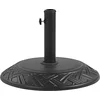 Image de BELIANI CAPACI - Parasolvoet - Zwart - Beton