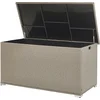 Image de BELIANI MODENA - Kussenbox - Taupe - 155 cm - PE rotan
