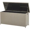 Image de BELIANI MODENA - Kussenbox - Taupe - 126 cm - PE rotan