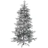 Image de BELIANI TOMICHI - Kerstboom - Gebroken wit - 210 cm - Synthetisch materiaal