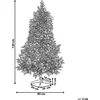 Image de BELIANI DENALI - Kerstboom - Donkergroen - 120 cm - PVC