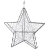 Image de BELIANI KURULA - Kerstdecoratie - Zilver - IJzer