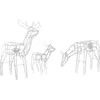 Image de MIKKELI - Kerstdecoratie - Wit - IJzer