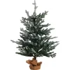 Image de BELIANI RINGROSE - Kerstboom - Wit - 70 cm - PVC