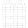 Image de CLP Viva Set van 2 trellis - plantenklimrek - antiek/wit