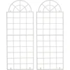 Image de CLP Viva Set van 2 trellis - plantenklimrek - wit