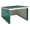 Image de Gardebruk Robotmaaier Garage - Platdak Metaal 89x90x54cm - Groen