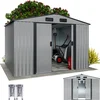 Image de Gardebruk Tuinhuis - XXL Metaal - 260x205x180cm - Grijs