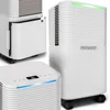 Image de Monzana Luchtontvochtiger   12L/dag Stil <38 dB 200W 20m² Wielen   Wit